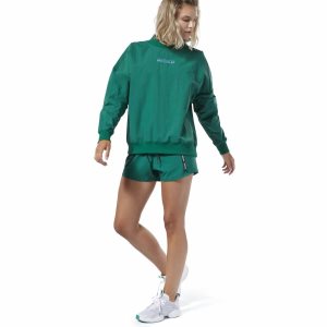 Reebok Meet You There Kurze Hose Damen - Grün - DE 603-REN